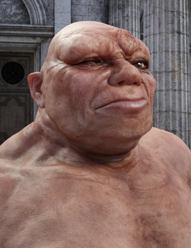 Hunchback for Genesis 8 Male