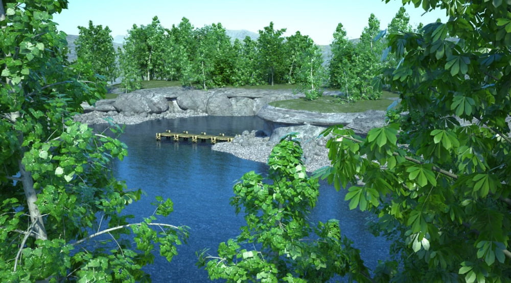 Lake Serene for End of the Tracks