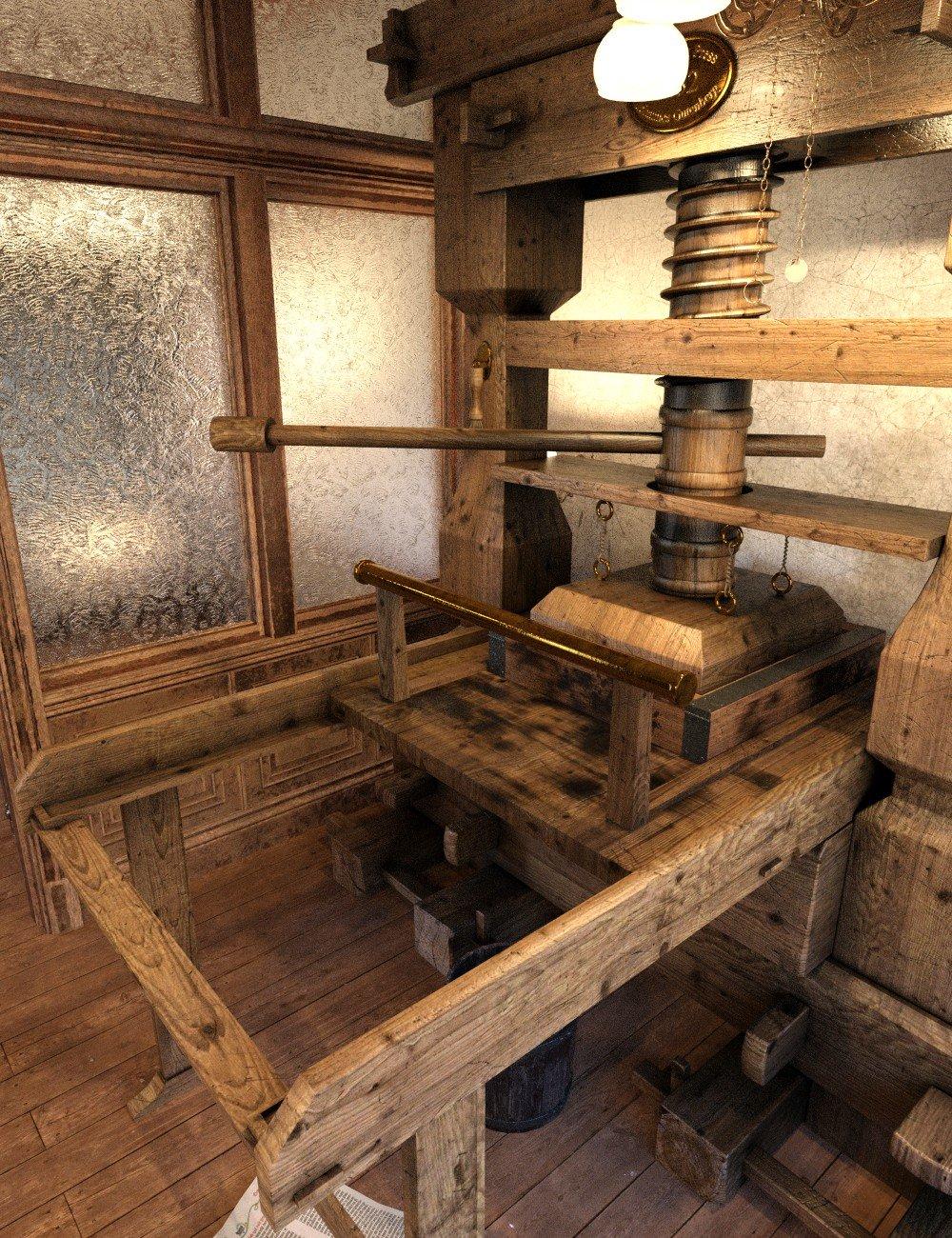 Printers Workshop Props