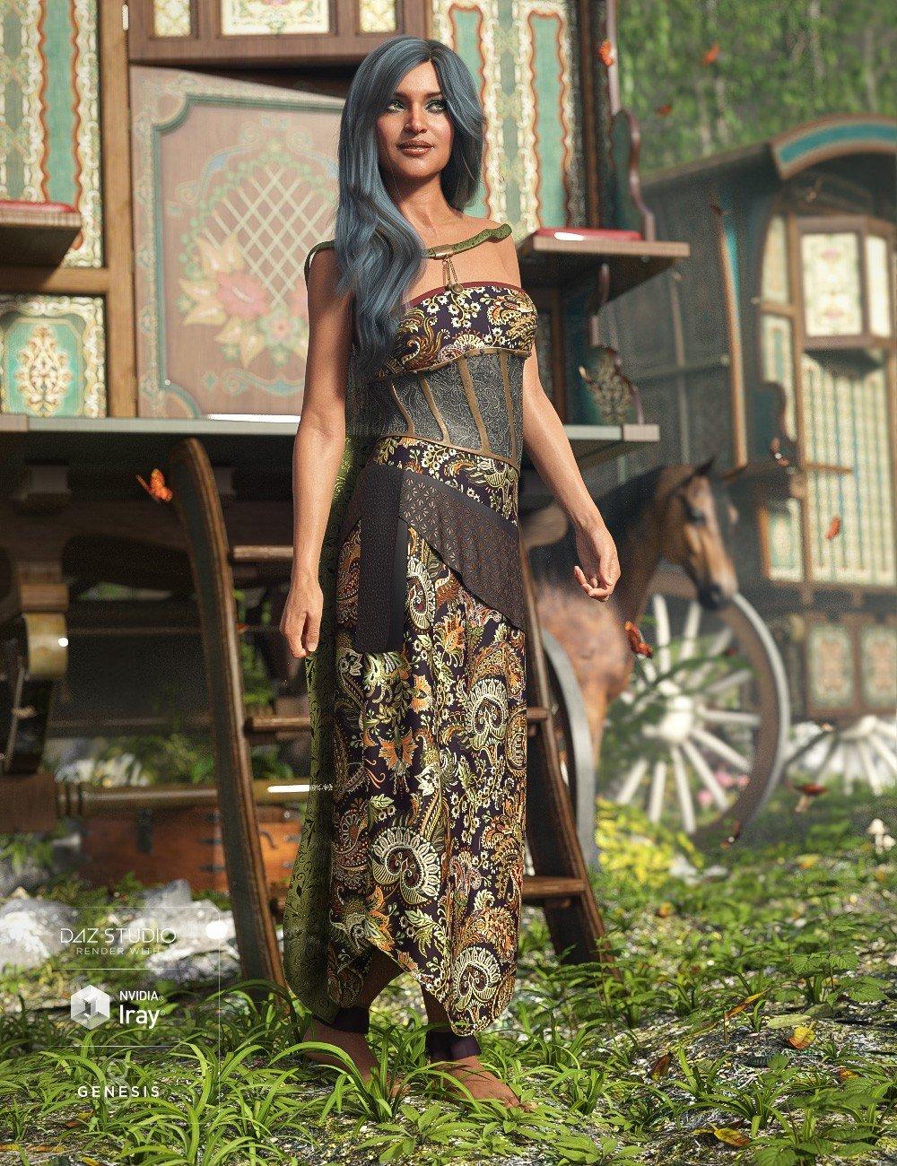 dForce Gypsy Soul for Genesis 8 Female(s)