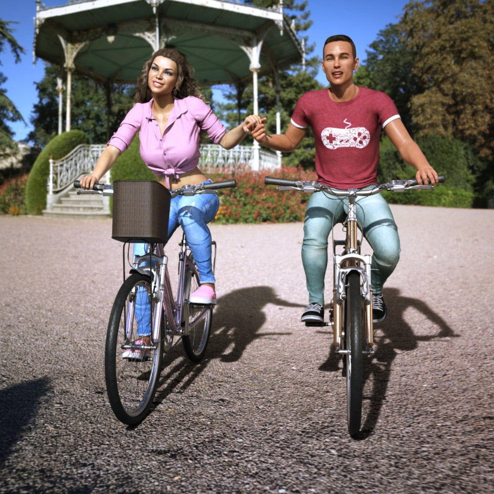 Z Town Bike and Poses