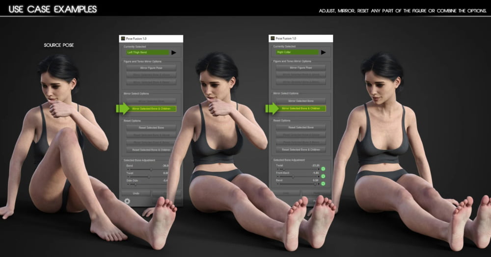 Pose Fusion for Genesis to Genesis 8