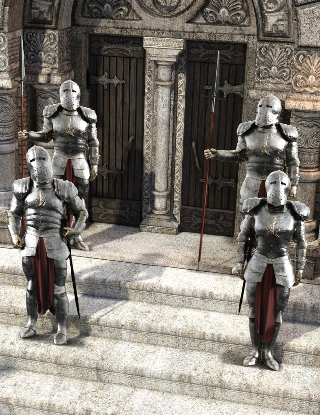 SY Guards! Billboards Iray