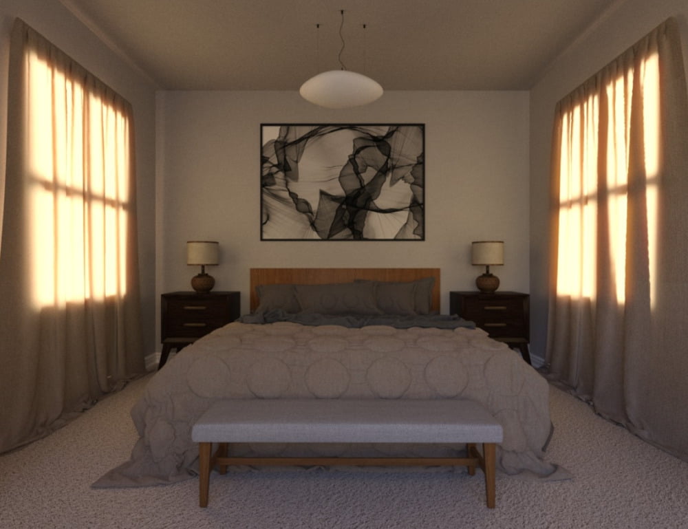 Silver Willows Bedroom