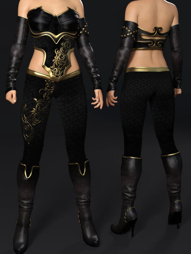 Storm Chaser Outfit for Genesis 8 Female(s)