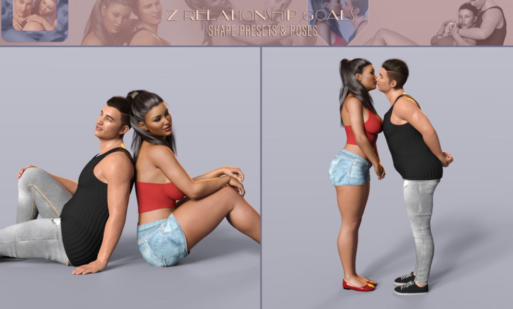 Z Relationship Goals Body Shapes and Poses