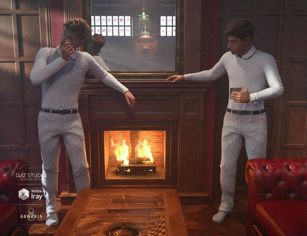 A Refined Evening Poses