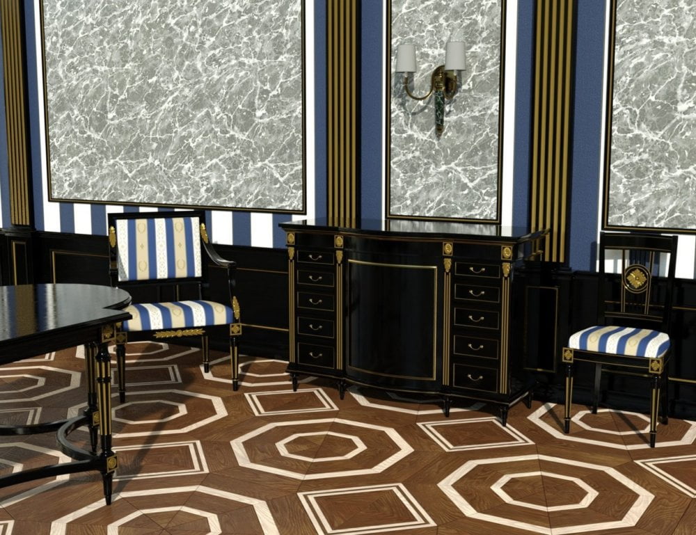 A Touch of Classicism Furniture Textures