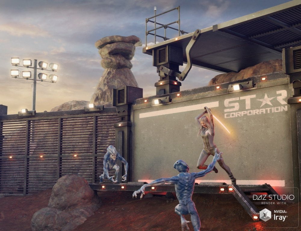 Aeridian Final Battle Modular Arena