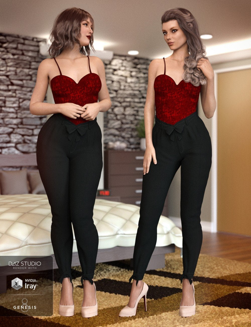 City Girl Outfit for Genesis 8 Female(s)