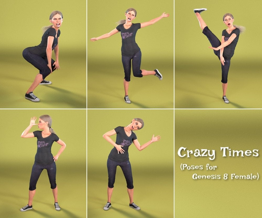 Crazy Times for Genesis 8 Female