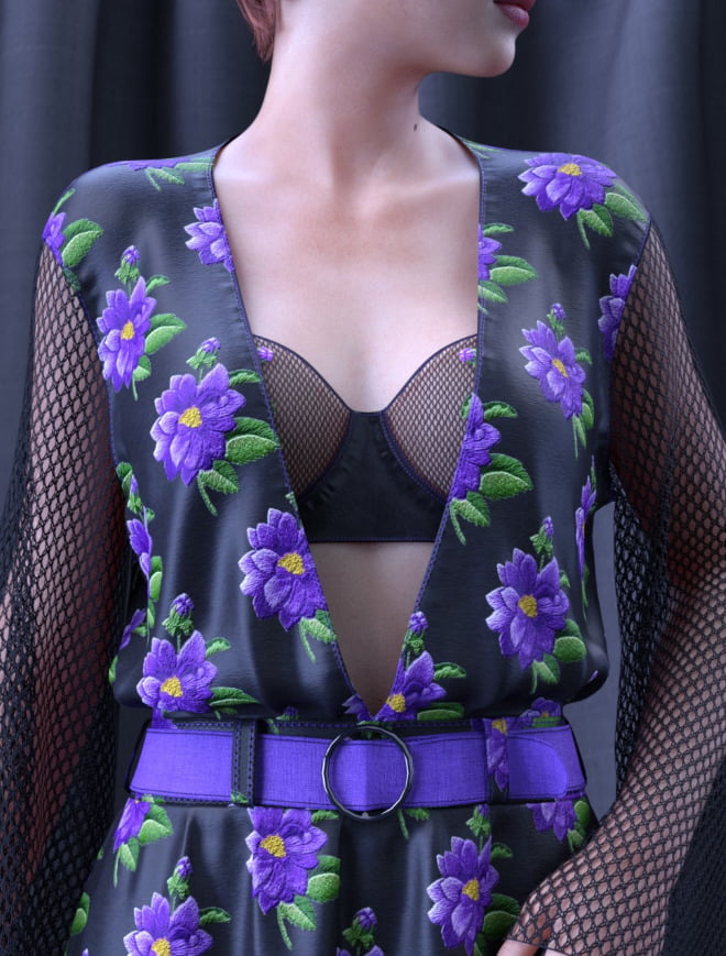 dForce Malibu Heat Fever Outfit Textures