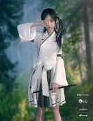 dForce Modern Kimono for Genesis 8 Female(s)