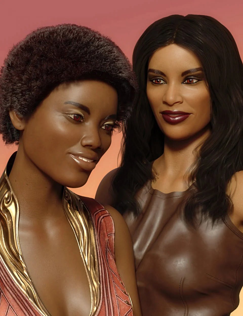 Faces of the World - Africa for Genesis 8 Female