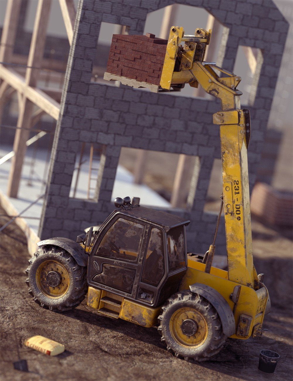 Teleporter Fork Lift Truck