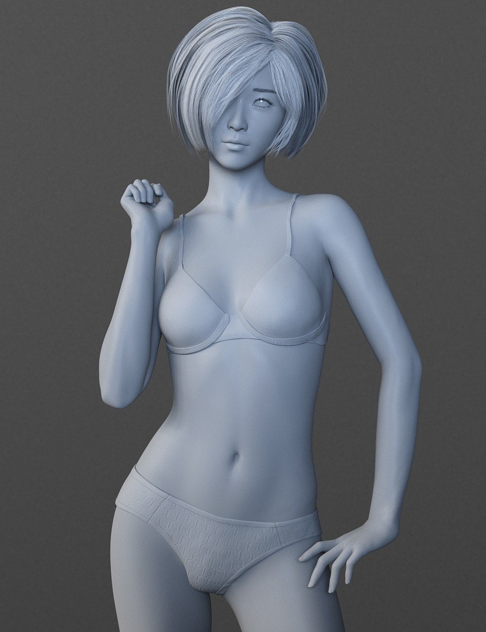 Hua Character And Hair for Genesis 8 Female