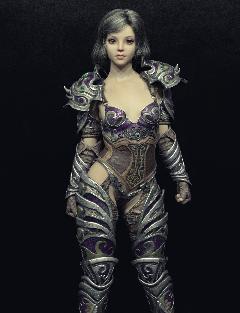 JingLing Character and Hair For Genesis 8 Female(s)