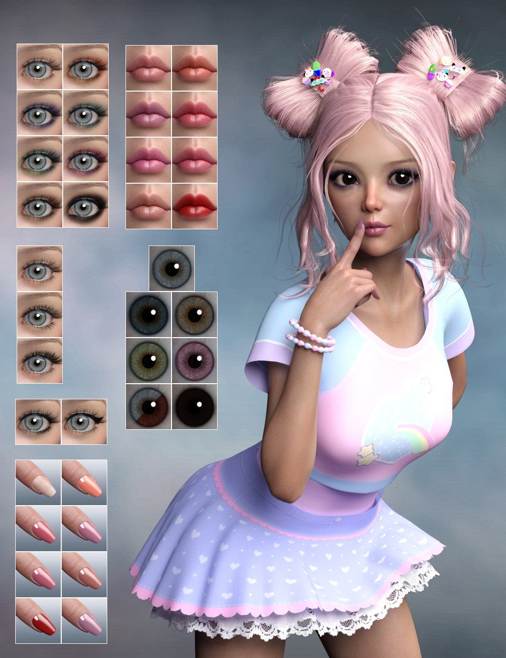 P3D Asuka for Genesis 8 Female(s)