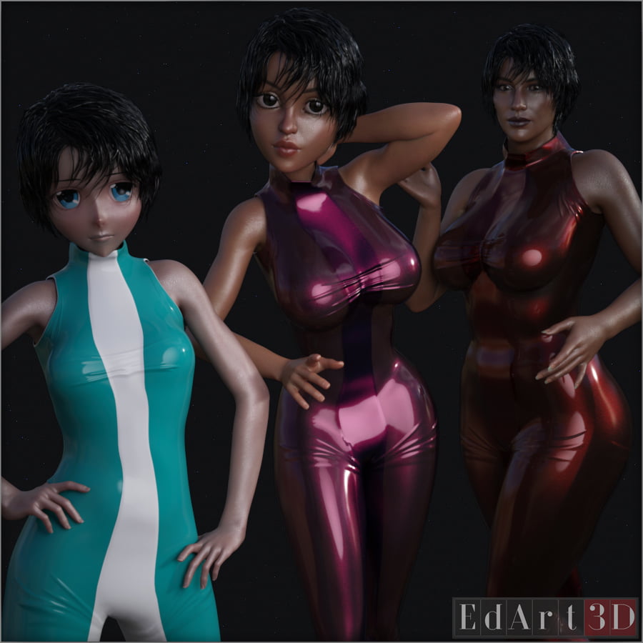 SciFi Cosplay Two for G8F