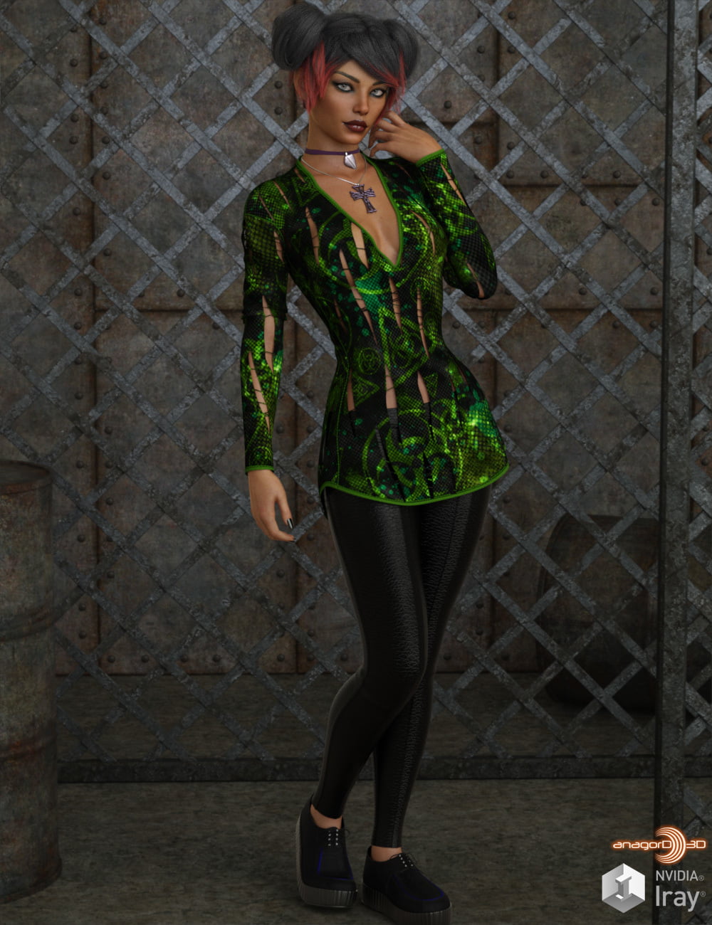 VERSUS - dForce Flex Dress for Genesis 8 Females