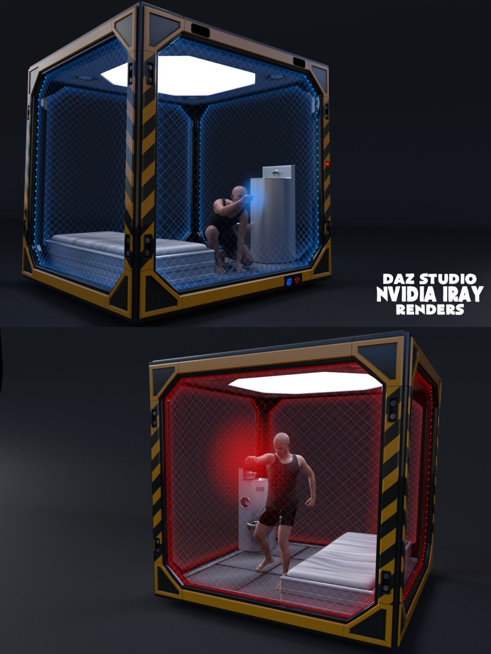 Containment Cube for Poser and DS