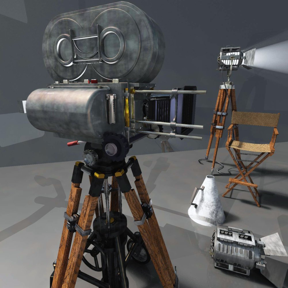 MS20 Motion Picture Camera & Lights