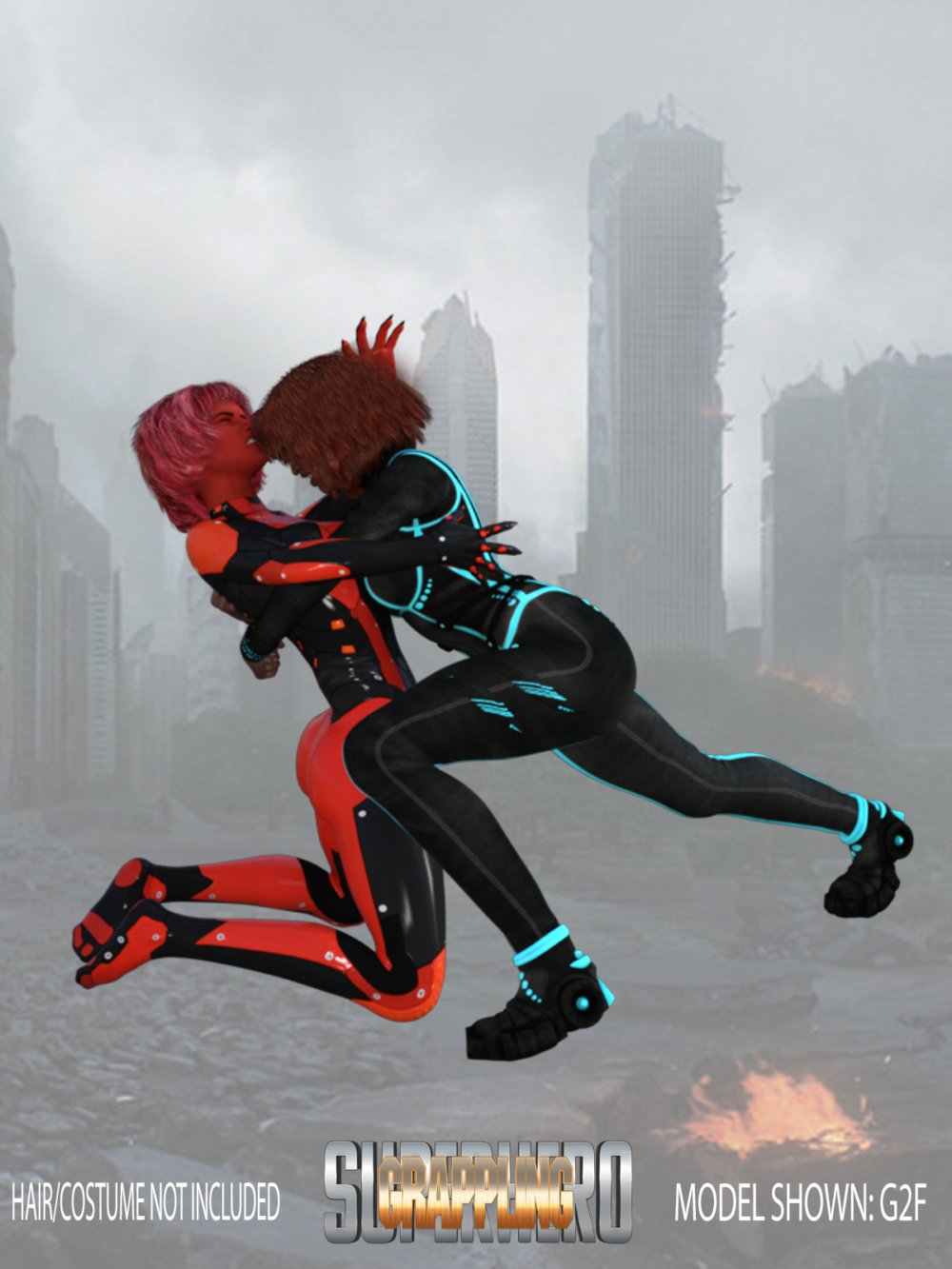 SuperHero Grappling for G2F Volume 8