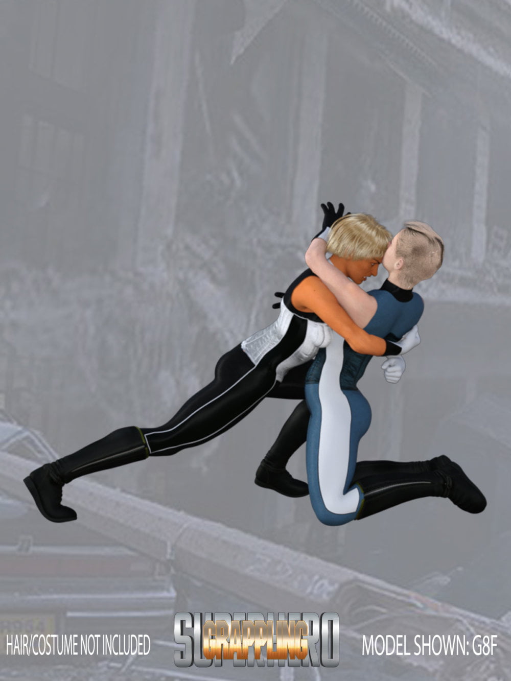 SuperHero Grappling for G8F Volume 8