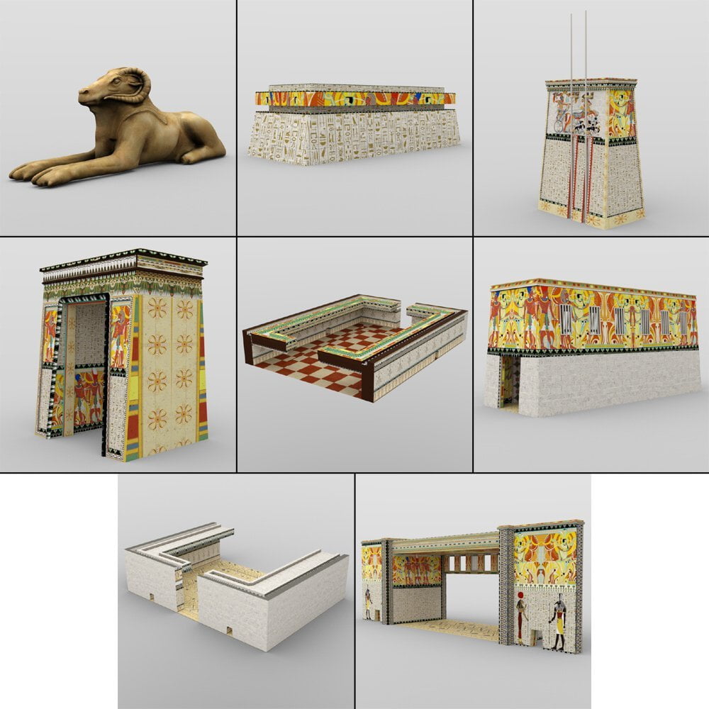 Egypt Set for DAZ Studio