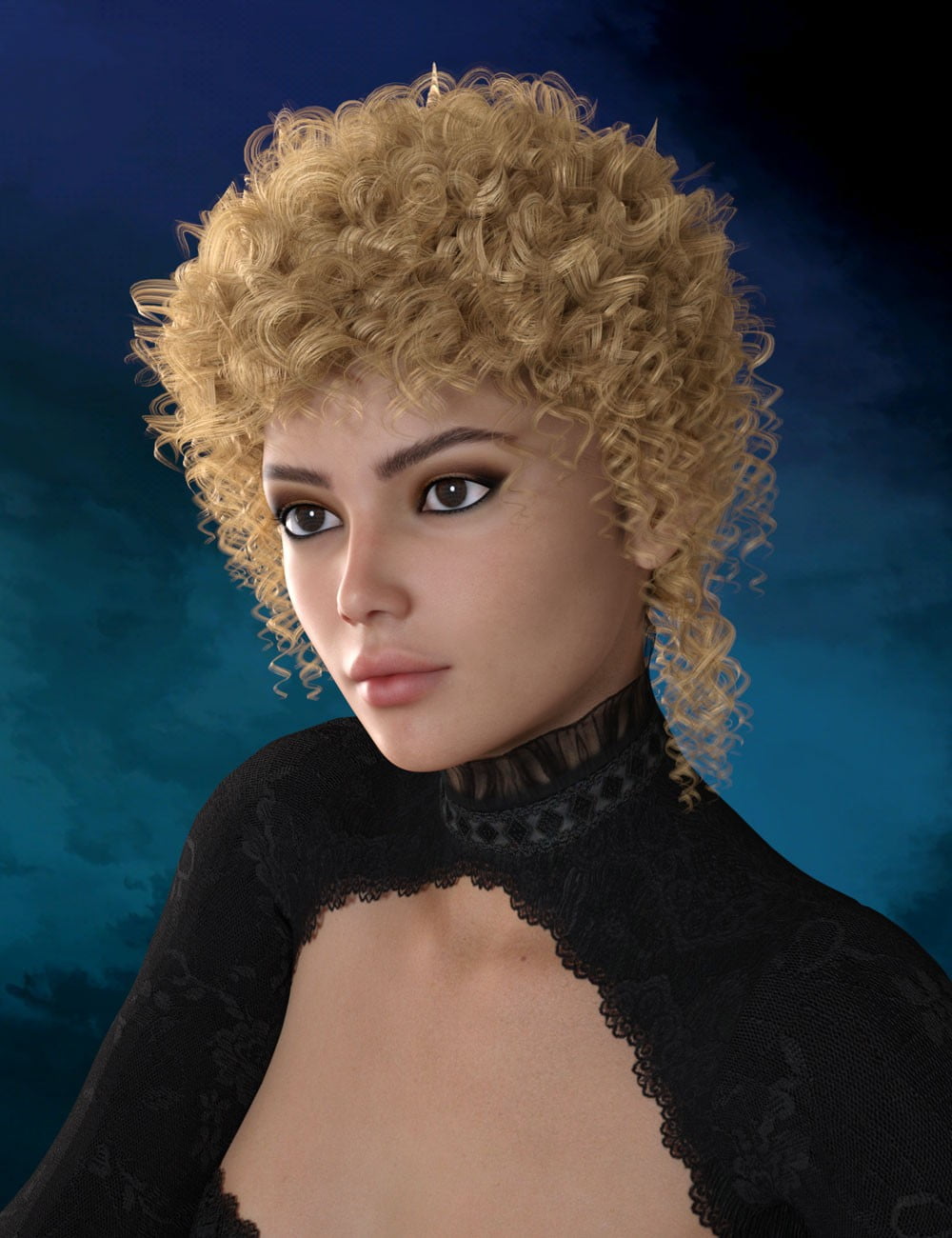 Rosabel Hair for Genesis 8 Female(s)
