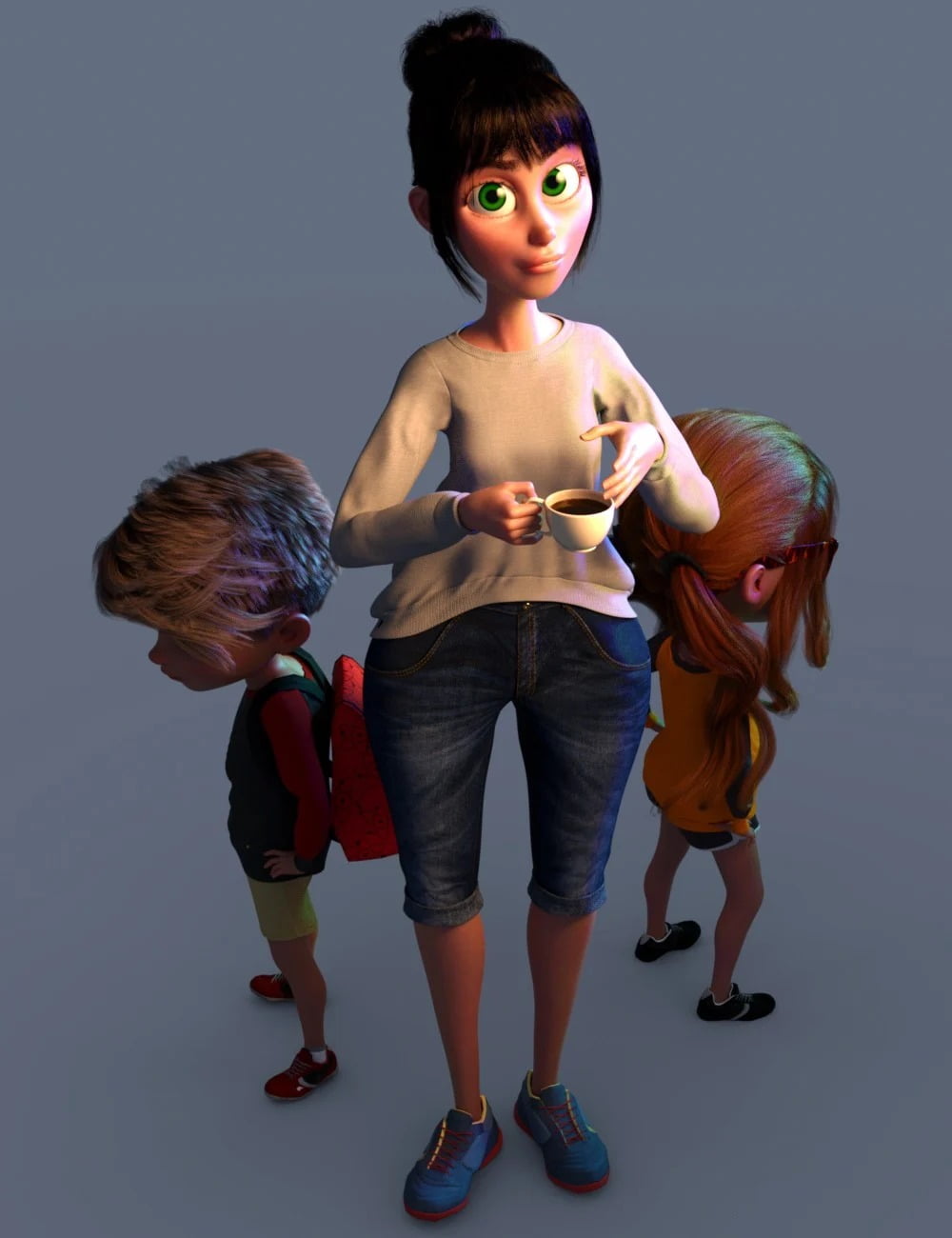 Toon Mom for Genesis 8 Female