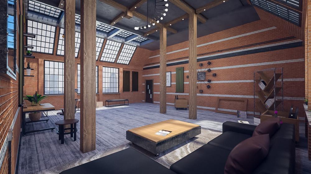 TS Streamlined Living Room