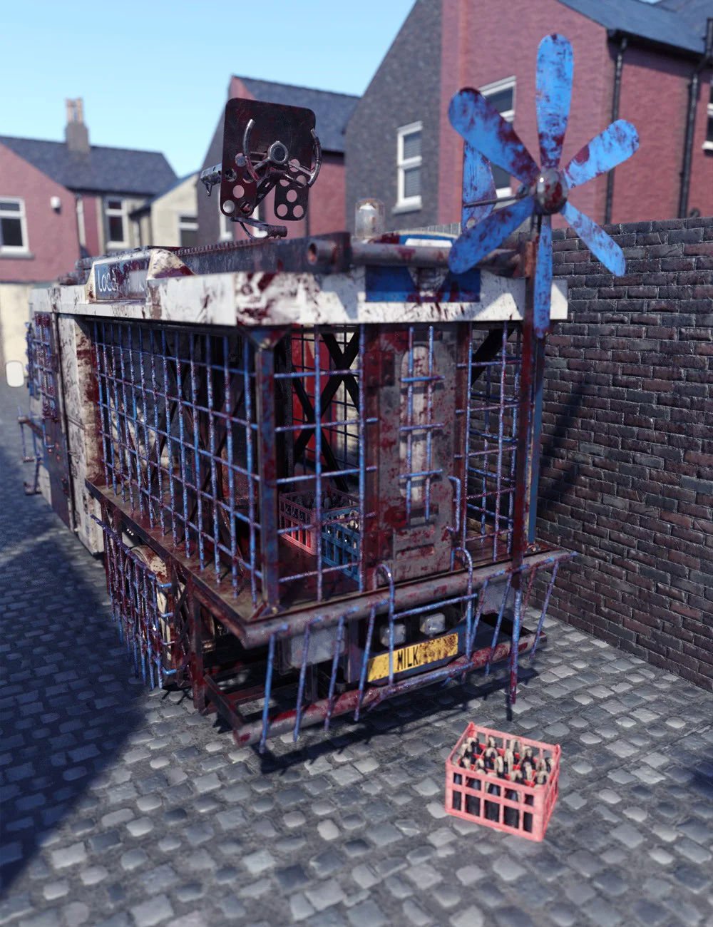 Vintage Milk Float Z