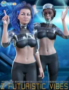 Z Futuristic Vibes Poses and Expressions for Alawa 8