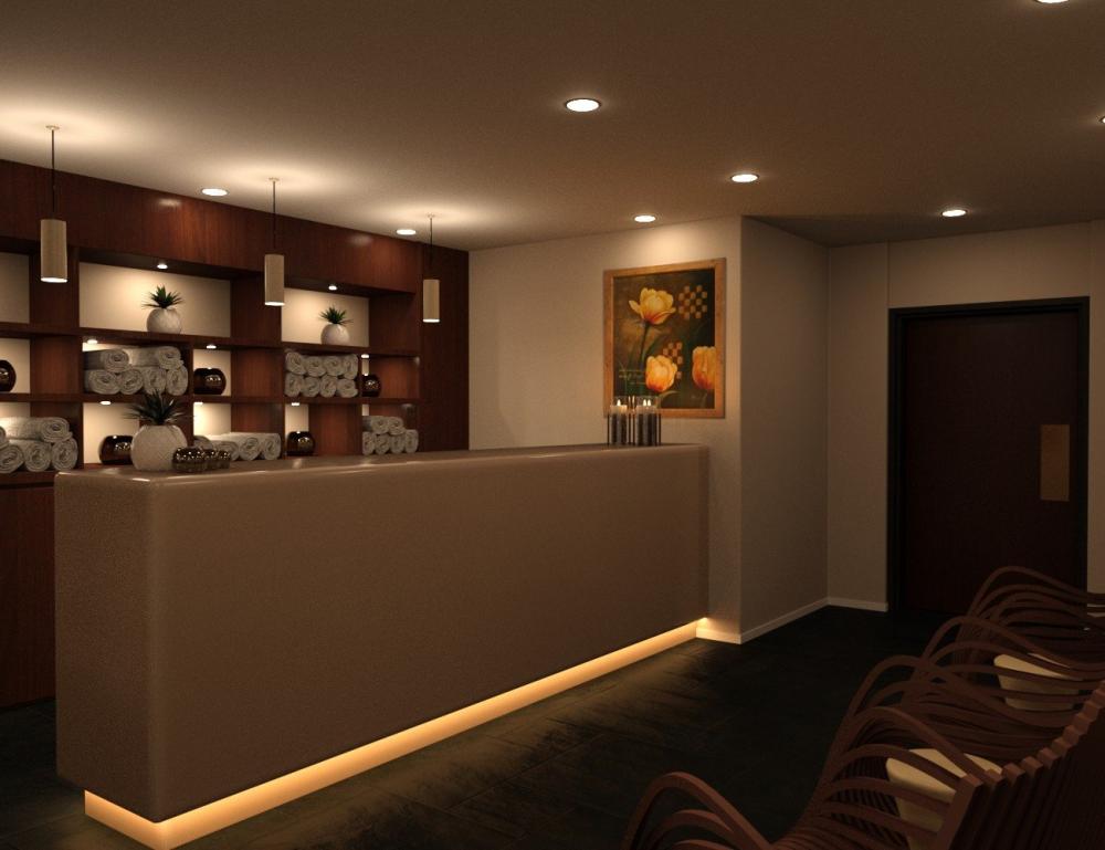 The Health Spa: Reception