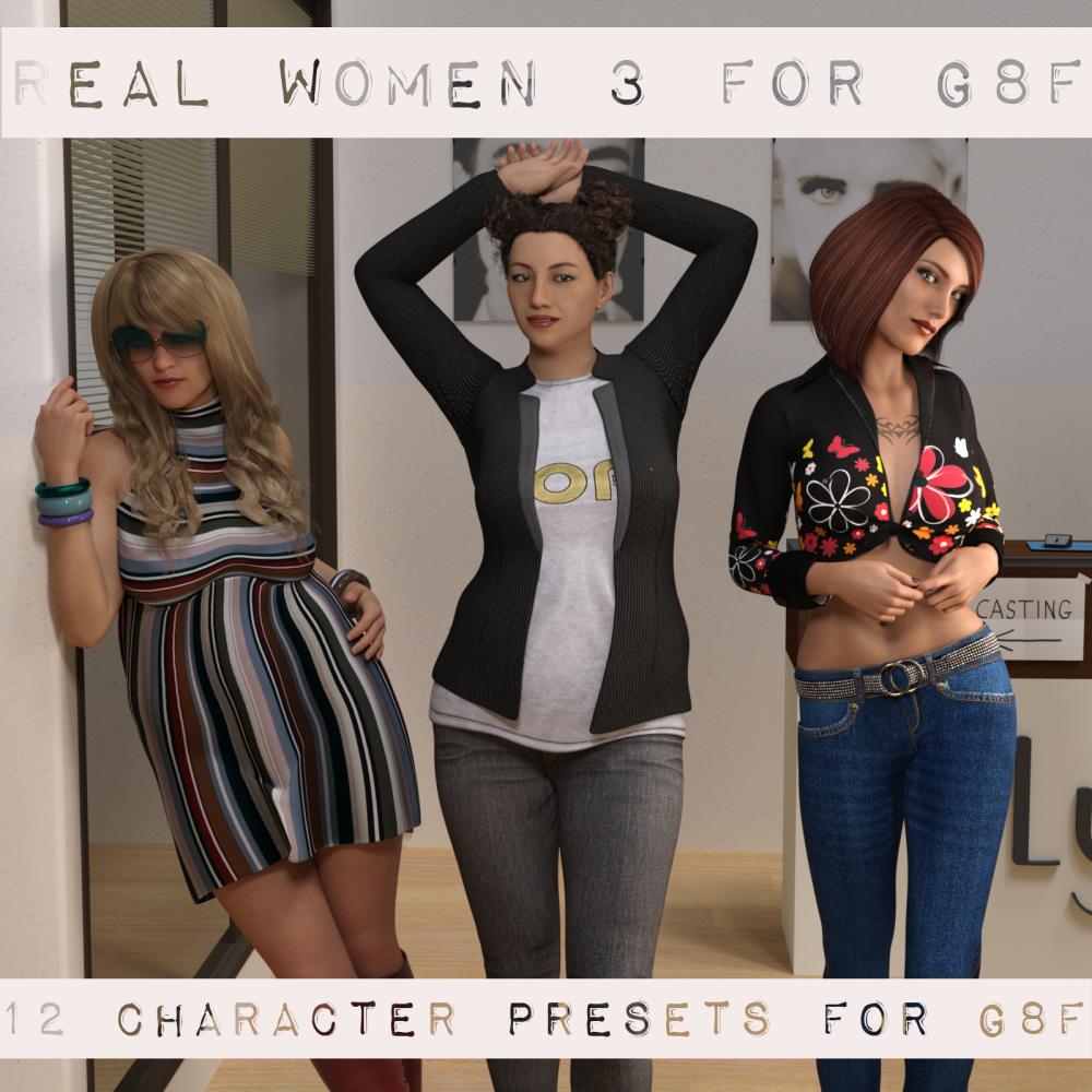 Real Women 3 for G8F