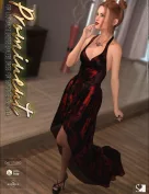 Prominent for dForce Exalted Dress for Genesis 8 Female(s)