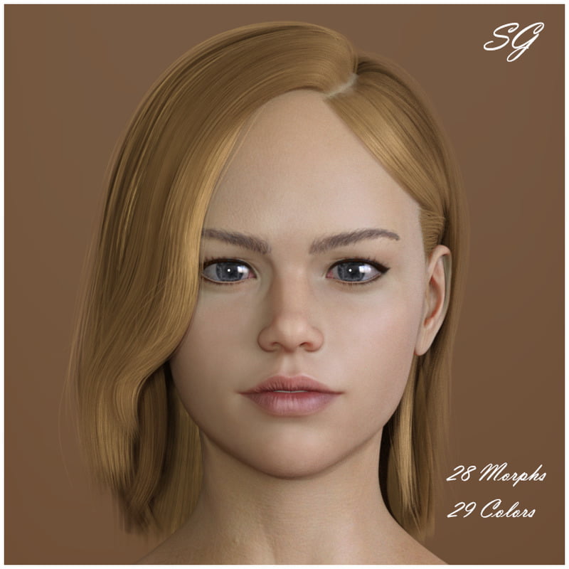 SG Hair for Genesis 8 Female