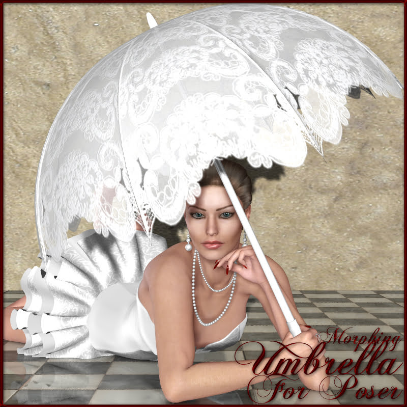 Nikisatez Umbrella for Poser