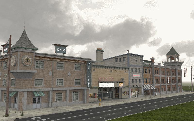 Movie Sets, City Block Seven