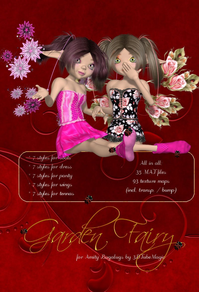 DA-Garden Fairy for Amity Bugalugs by 3DTubeMagic