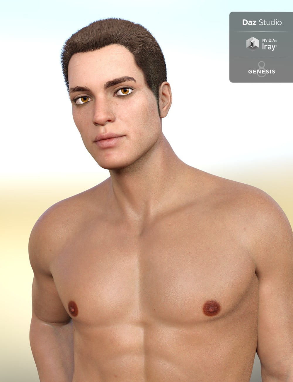 Authentic Skin Merchant Resource for Genesis 8 Male