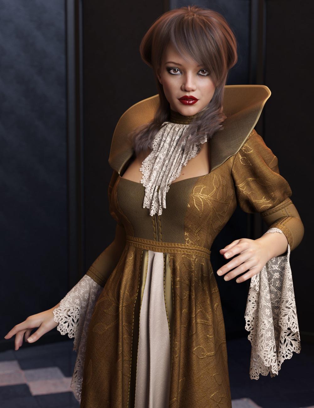 dForce Gown of Fantasy 3 for Genesis 8 Female(s)