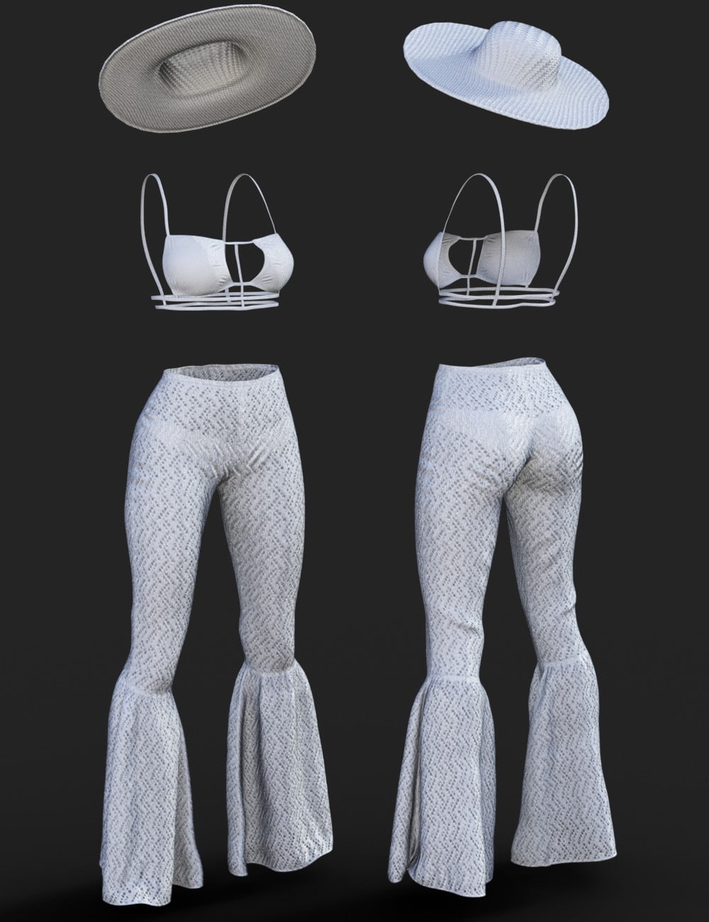 dForce X-Fashion Boho Chic Outfit 05 for Genesis 8 Female(s)