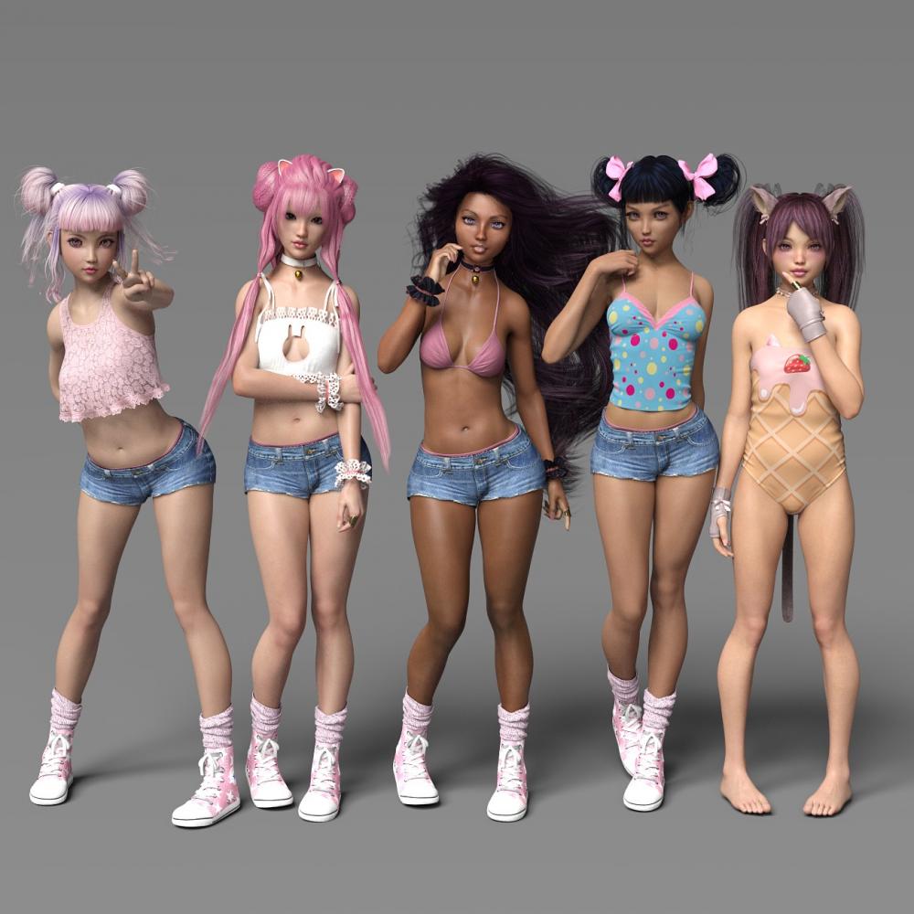 Gorgeous Morphs for Kanade 8