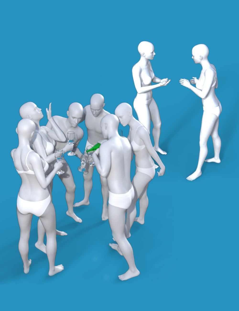 Universal Party Poses and Props