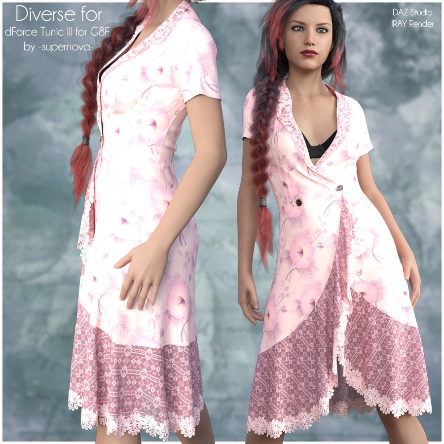 Diverse for dForce Tunic III