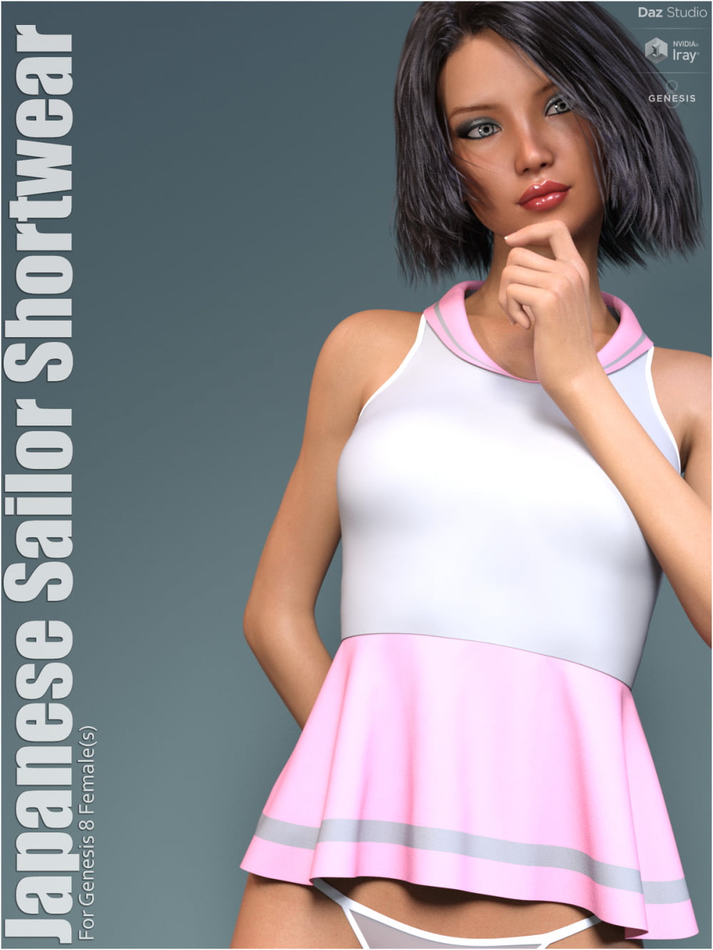 dForce Japanese Sailor Shortwear