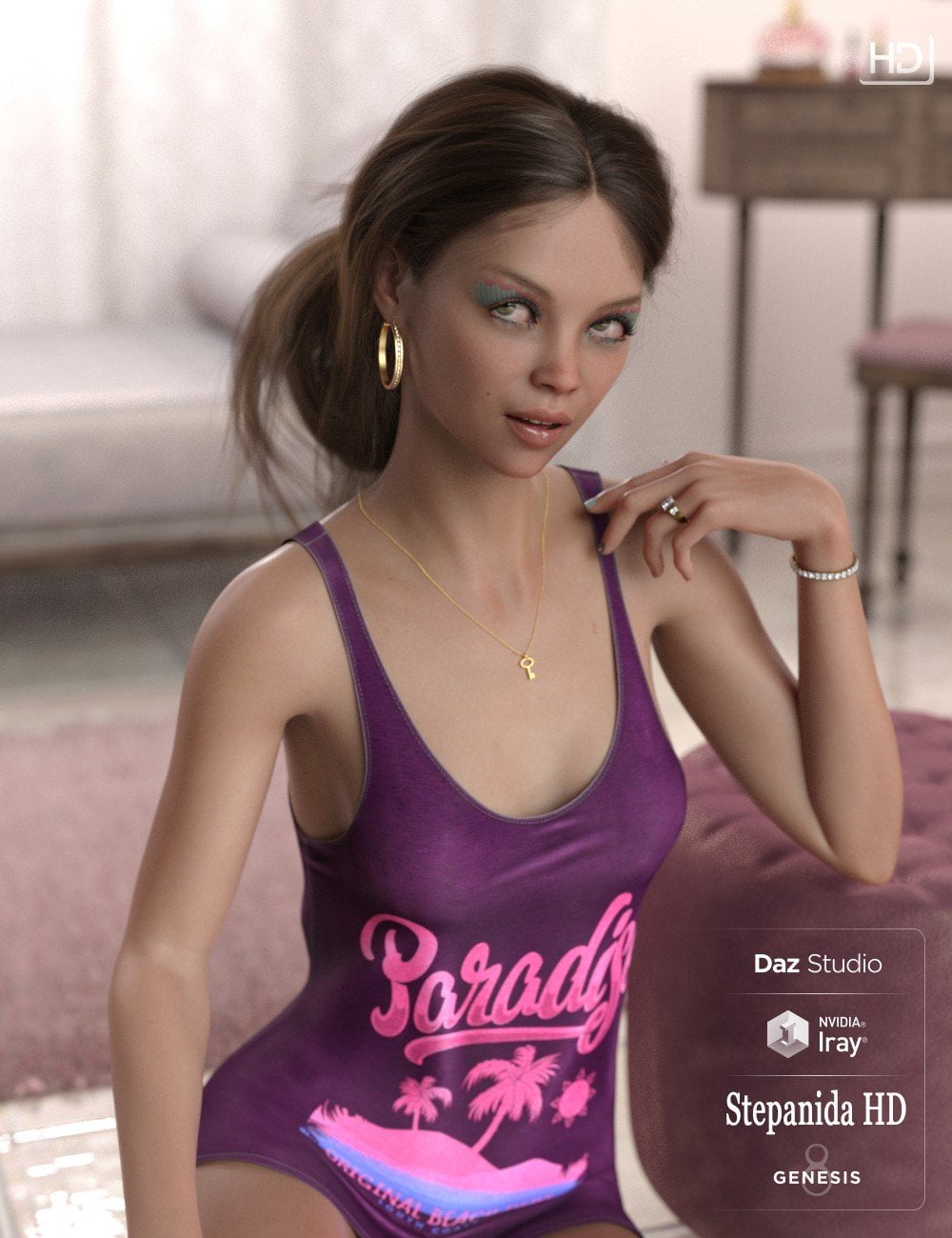 Stepanida Hd For Genesis 8 Female ⋆ Freebies Daz 3d