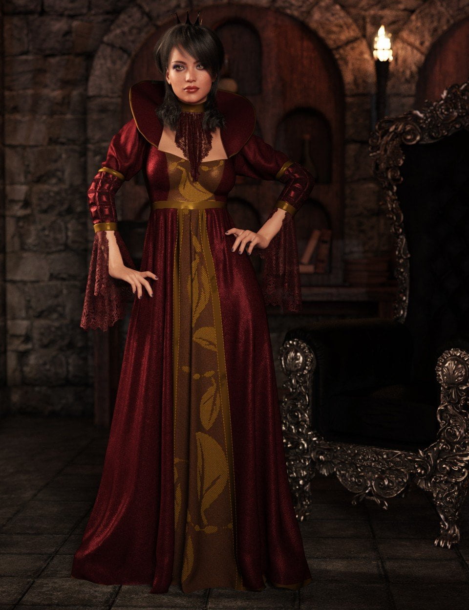 Texture Expansion for Gown of Fantasy 3